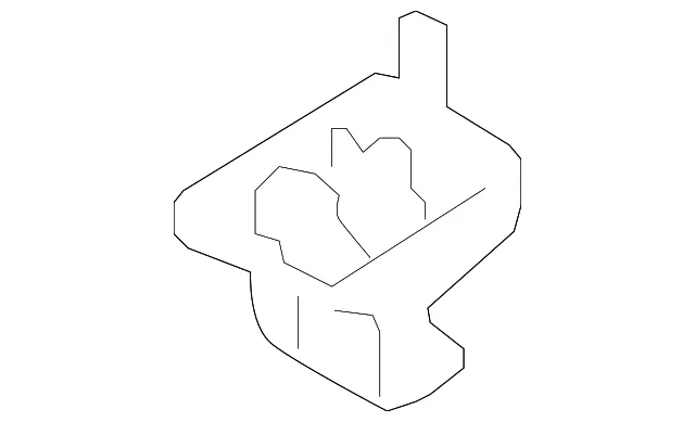 Sun-Visor Retainer - Kia (85235 3W100WK) - view 2